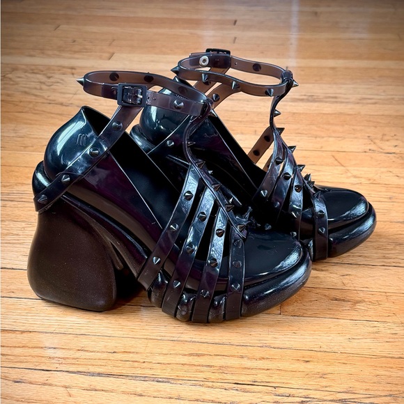 Jean Paul Gaultier Shoes - Melissa x Jean Paul Gaultier Punk Love Pump Heels NIB Size 10 Rare